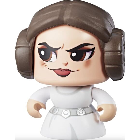 Star Wars Disney Habro Mighty Muggs Princess Leia Organa Toy - Picture 4 of 9